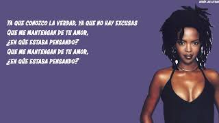 Lauryn Hill - I Gotta Find Peace of Mind Subtitulada al Español
