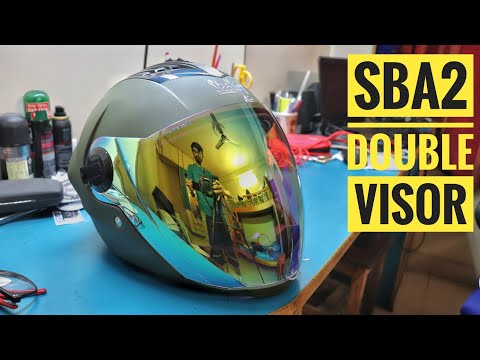 Steelbird Helmet Double Visor With Night Vision