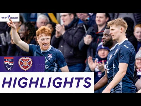 FC Ross County Dingwall 2-1 FC Hearts of Midlothia...