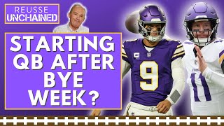 The Minnesota Vikings aren't playing and they're still the biggest story