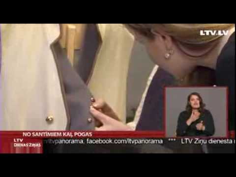 No santīmiem kaļ pogas