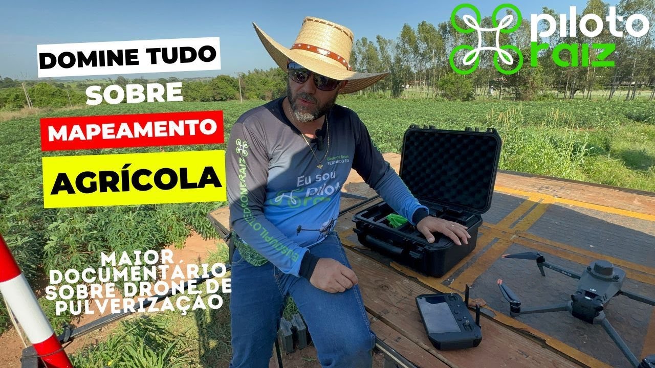 Episódio 2 - Desbravando o Universo do Drone de Pulverização: Mapeamento Agrícola Explícito!