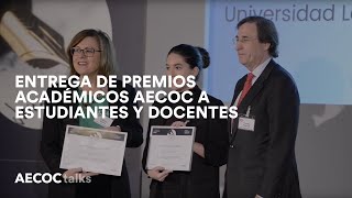 Resumen de la entrega de los 5º Premios Académicos de AECOC