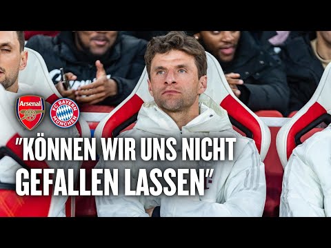 Müller fassungslos: "Schiedsrichter darf sich nicht über Gesetze hinwegsetzen" | Arsenal - FC Bayern