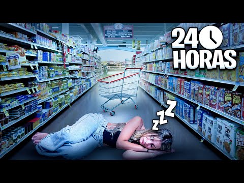 PASSEI A NOITE EM UM SUPERMERCADO SEM NINGUÉM PERCEBER !!