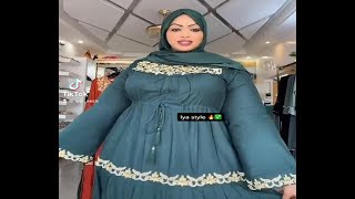 African arab bbw | lya seck plus size fashion model