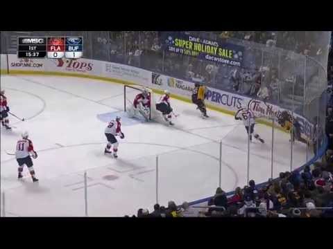 Game #437 Florida Panthers @ Buffalo Sabres 3-4 (OT) Highlights (13.12.2014)