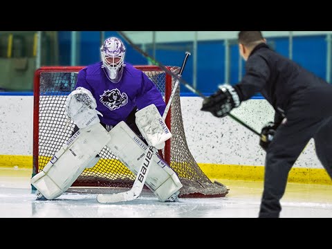 Full Goalie Skate with Pro Goalie Coach | Pasco Valana |