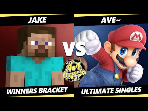 4o4 Smash Night 58 - Jake (Steve) Vs. Ave~ (Mario) SSBU Ultimate Tournament