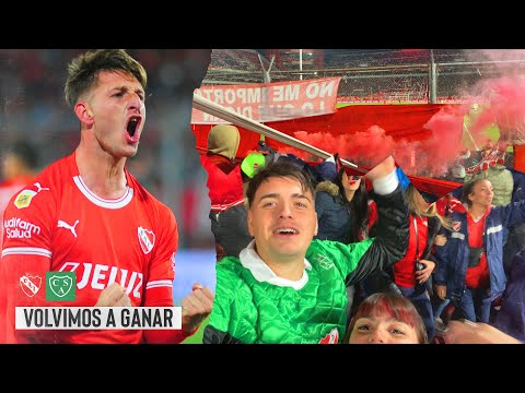 INDEPENDIENTE 2-0 SARMIENTO | volvimos a GANAR | hubo risas y mucha caminata | VideoVlog