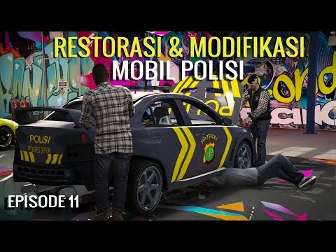 Restorasi Dan Modifikasi Mobil Polisi - Eps 11 - Serial Rojali