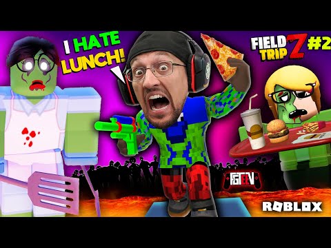 ROBLOX Field Trip Z w/ My HOT Lunch Lady! (FGTeeV's 2nd Most Horrible School Day)
