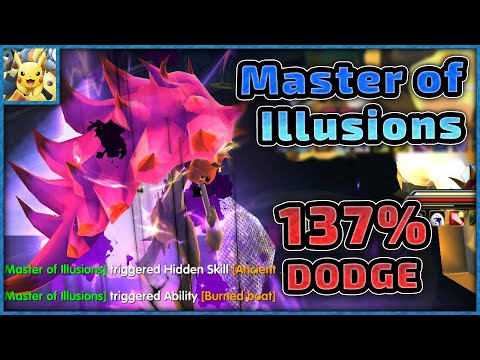 Overlord Master of Illusions - 137% DODGE!! - Pokeland Legends