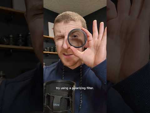 have you used a polarizer? 📸 #photography