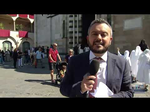 Il solenne pontificale dell'8 settembre nella cattedrale di Prato