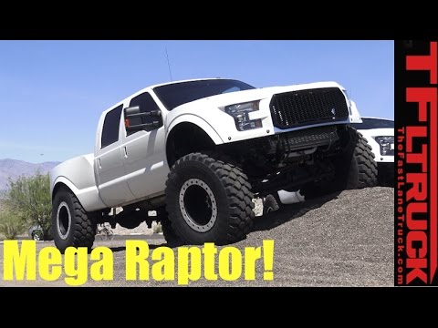 Ford F-250 Diesel Super Duty Mega Raptor: When Half-Ton Raptor Just Won't Do!