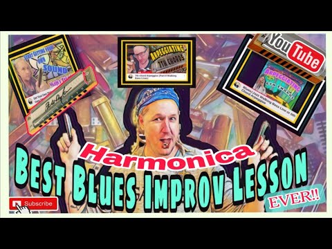 Best Harmonica Lesson Ever! ("A" Harmonica in "E")