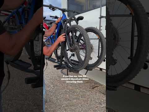 🫵 RV UPGRADE YOU CAN DO: Bike Rack #rvupgrades #rvlife #shorts