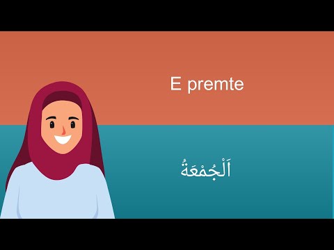 7 Ditët e javës në arabisht dhe shqip | Arabisht për fillestarët