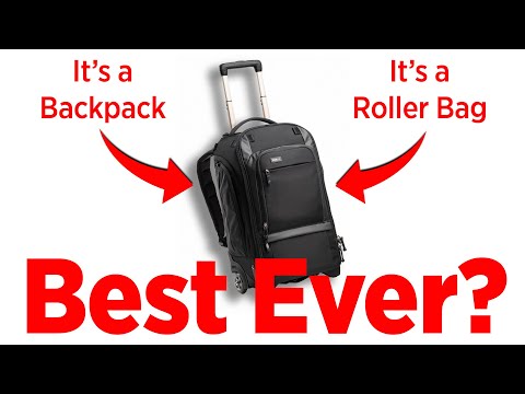 Finally: A Rolling Camera Bag That Goes Anywhere - Think Tank Walker Pro Rolling Camera Backpack