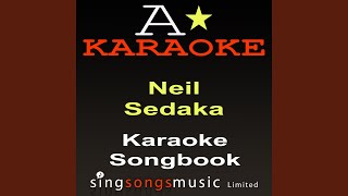 The Miracle Song (Originally Performed By Neil Sedaka) (Karaoke Audio Version)