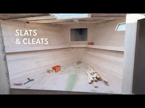 Building the V-Berth Structure in Our Sailboat Refit