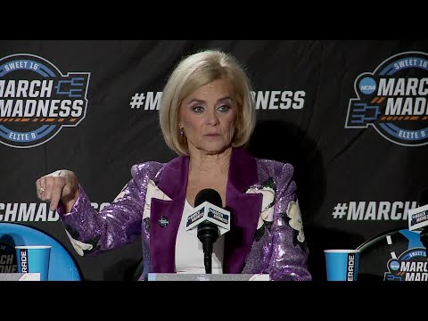 LSU Kim Mulkey LOSS to UCLA in Elite-8 postgame