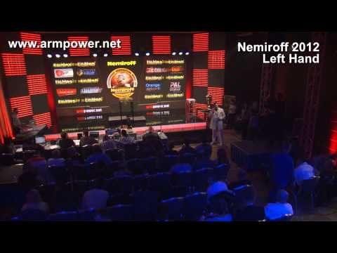 Nemiroff 2012 - Final Left hand Men 63kg