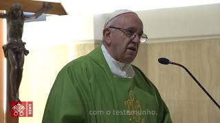 Vídeo do Papa: o testemunho de Jesus