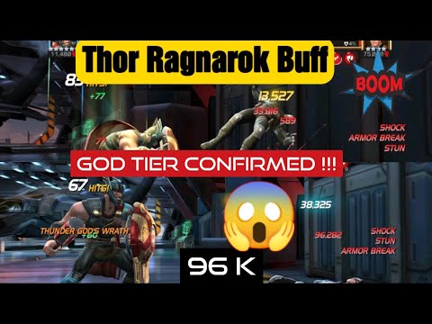 Thor Ragnarok Buff | God Tier Buff | #mcoc #marvel #contest