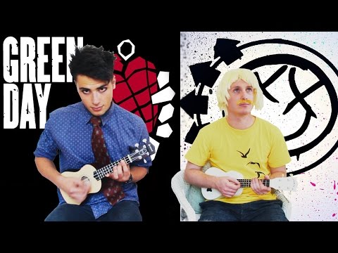 Green Day x Blink-182 Mashup (UKULELE) #4 BOOMER MEETS BILLIE JOE ARMSTRONG