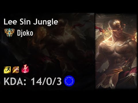 Lee Sin Jungle vs Olaf - Djoko vs Broxah - EUW Challenger Patch 8.5
