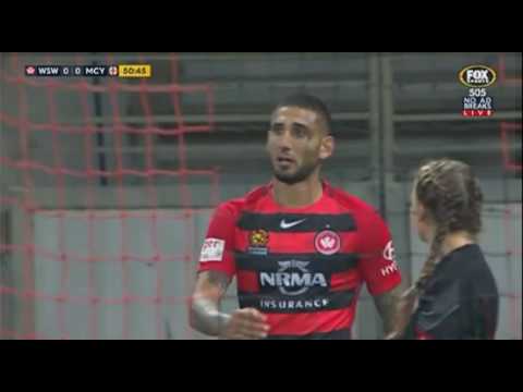 Kerem Bulut scores offside goal and celebrates with the RBB