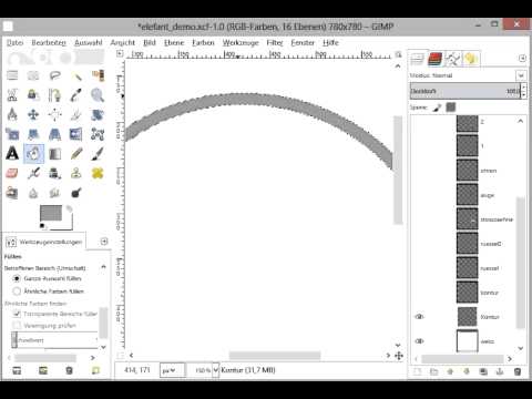 GIMP Tutorial Spielfigur Teil 1 - Einführung