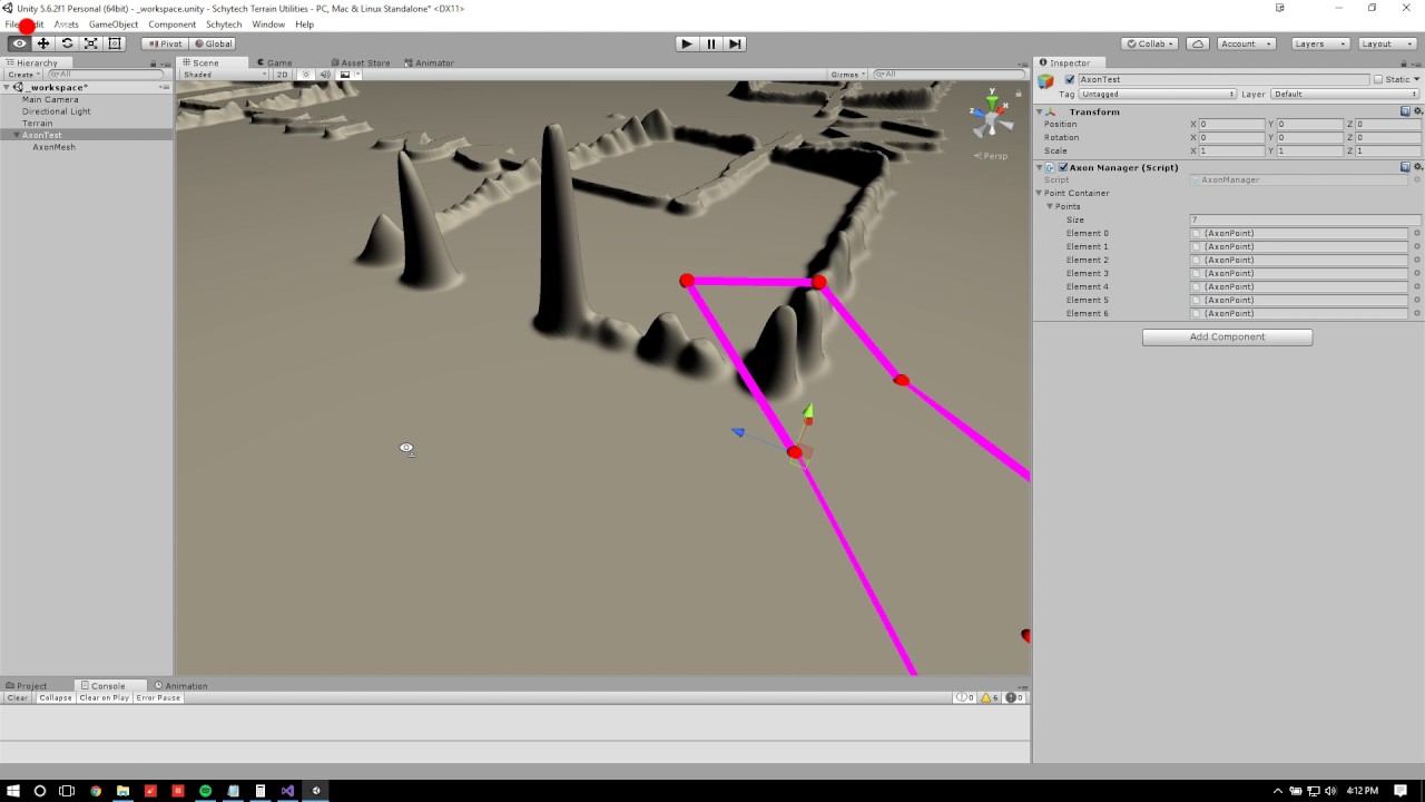 Unity - CustomEditor / Line Renderer / Custom PositionHandlers