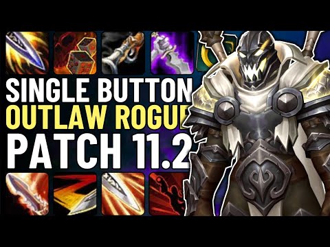 One Button Outlaw Rogue Guide | Single-Button DPS in WoW Patch 11.2