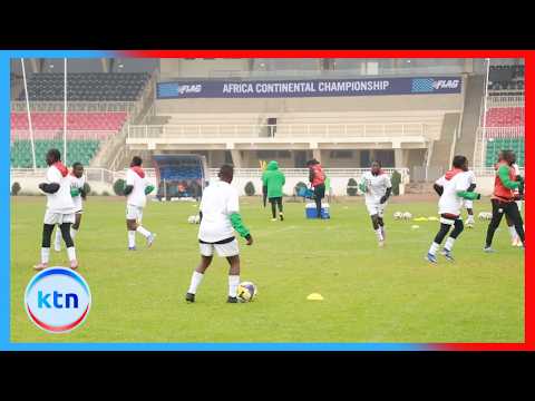 Juniour Starlets prepare to face South Africa's Bantwana in the U-17 world cup qualifiers