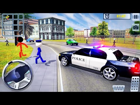Us Police Car Chase Cop Simulator - Crime Transport Prisoner Driving - Android Gameplay