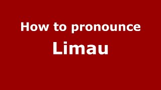 How to pronounce Limau