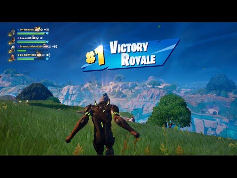 Fortnite Squad Win! Dr Flash with the last shot!