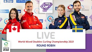 Canada v Sweden - Bronze Medal - World Mixed Doubles Curling Championship 2021 image