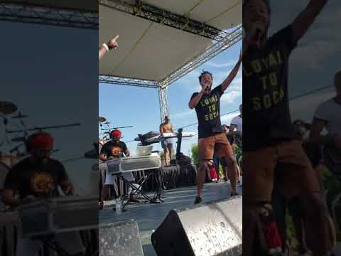 @kestheband  and @TeddysonJohn  perform 'Y Dous' LIVE on the Ubersoca Cruise 2019