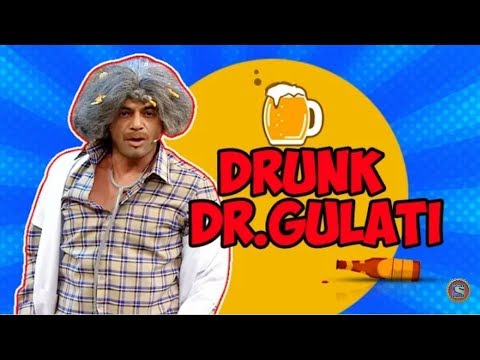 Drunk Dr. Gulati with Shahrukh Khan - The Kapil Sharma Show - Funniest Act