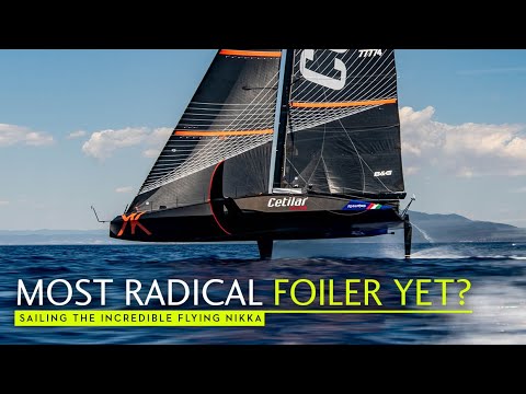 Maxi slayer? Exclusive first sail on the radical 60ft foiler Flying Nikka