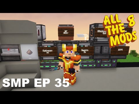ATM 8 Multiplayer - EP 35 - HDPE Sheets Automation!