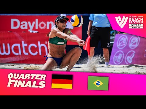RE-LIVE | Gstaad - Women's Quarter-Finals 2 | CC | #BeachProTour
