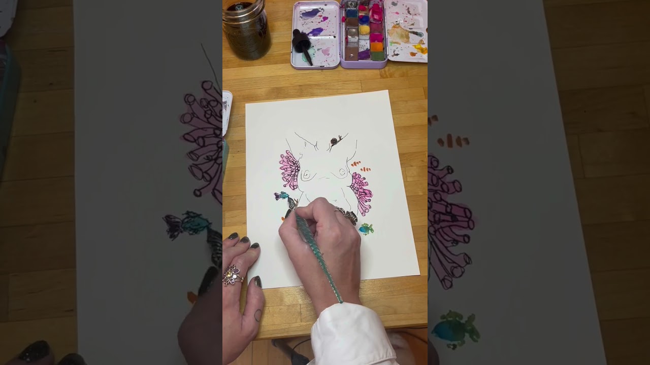 #bodypositivity #art #loveyourselfandhealyourlife #selflove #mentalhealth