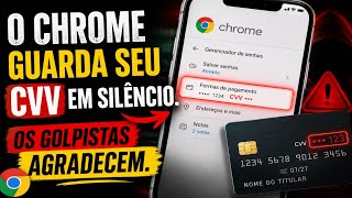 OS GOLPISTAS PODEM CONSEGUIR SEU CÓDIGO DE CARTÃO ANTES DE COMPRAR ONLINE (DESATIVE ISSO AGORA)