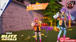 Fortnite Chapter 6 Blitz Royale Week 11 Gameplay on PS5 | Brainrot Challenge Accepted