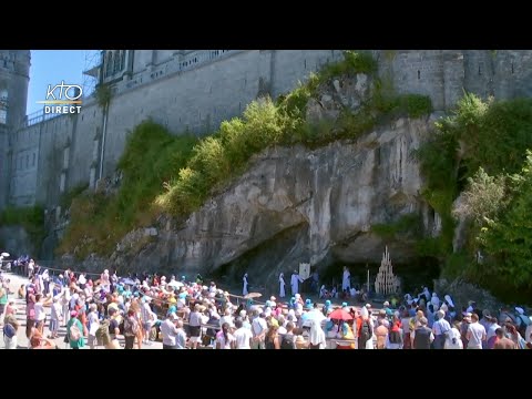 Chapelet du 5 août 2020 à Lourdes